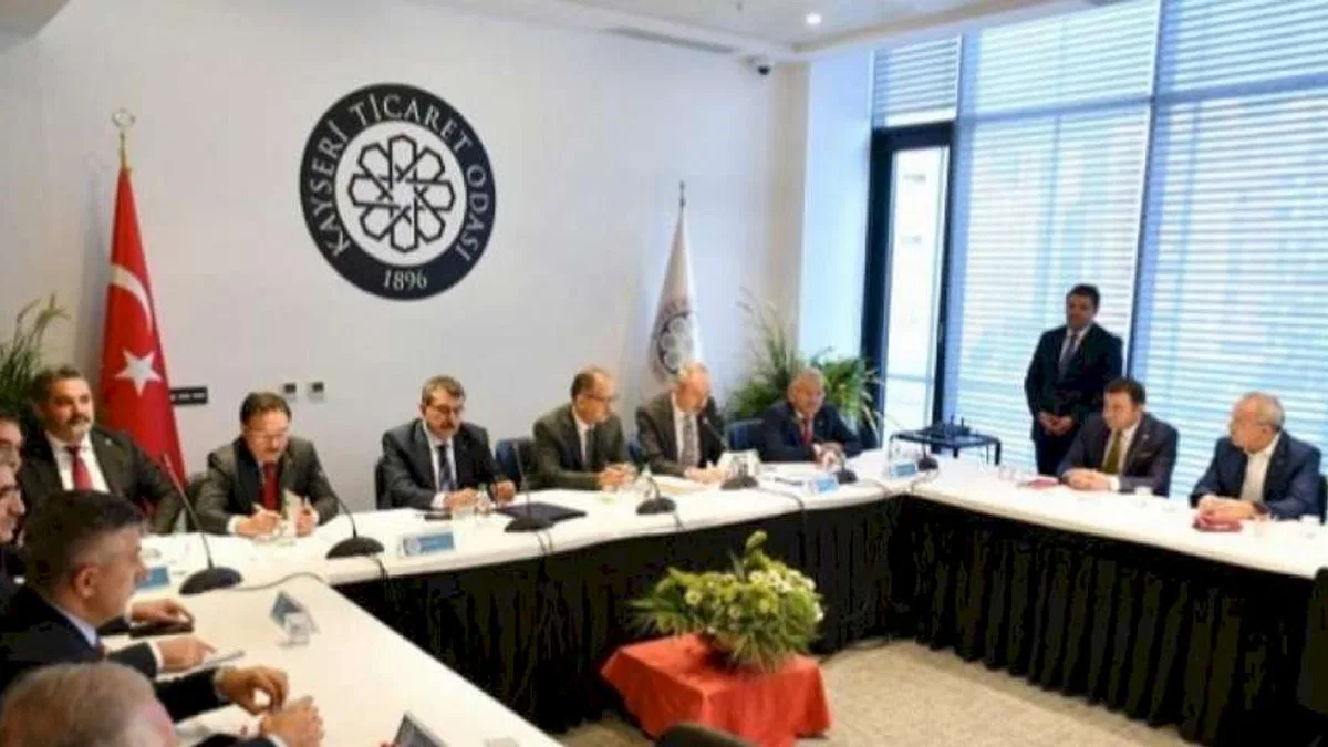 Kayseri OSB'den Bakan Tekin'e 'Mesleki Eğitim' raporu