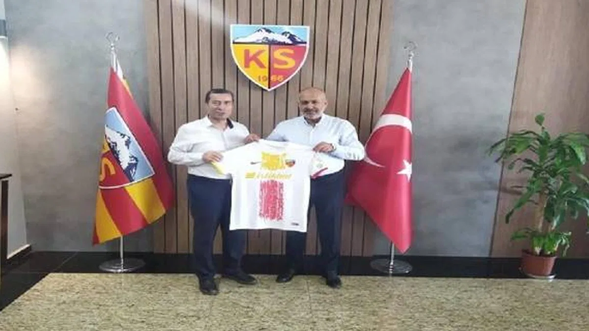 CHP Kayseri'den Kayserispor'a ziyaret