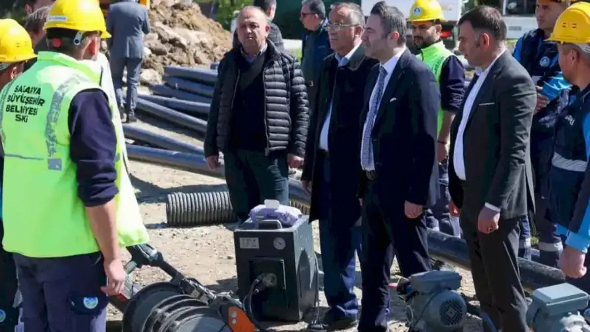 Sakarya'da Kaynarca’nın altyapı projesinin ilk etabında sona gelindi