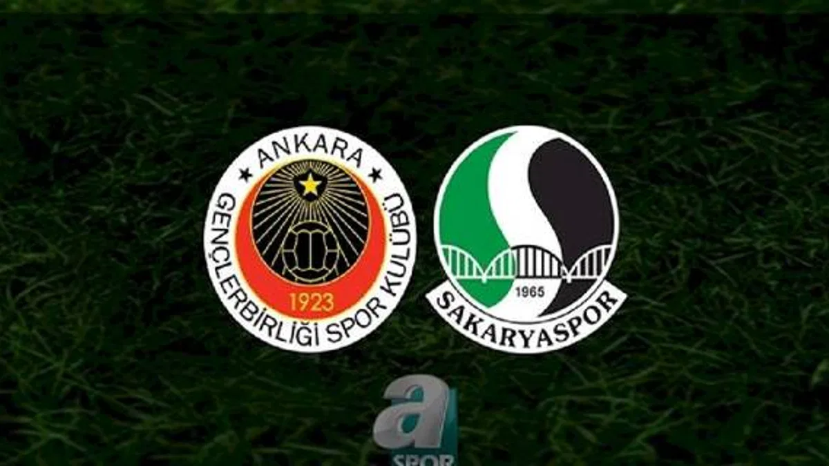 Gençlerbirliği - Sakaryaspor maçı ne zaman, saat kaçta ve hangi kanalda? | TFF 1. Lig