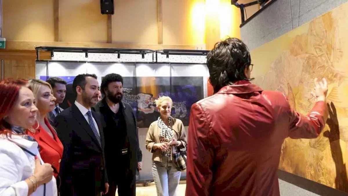 Konya'da 'Belleğin İzi' sergisi açıldı
