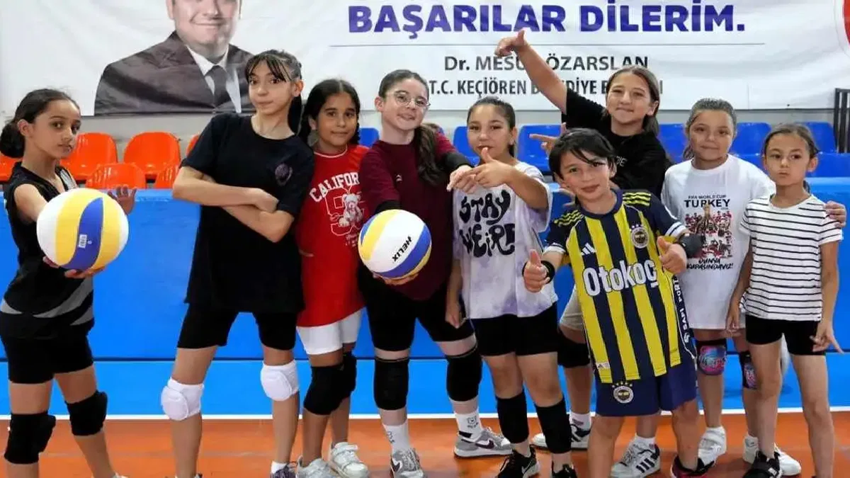 Ankara Keçiören'de binlerce çocuk ve gence ücretsiz eğitim