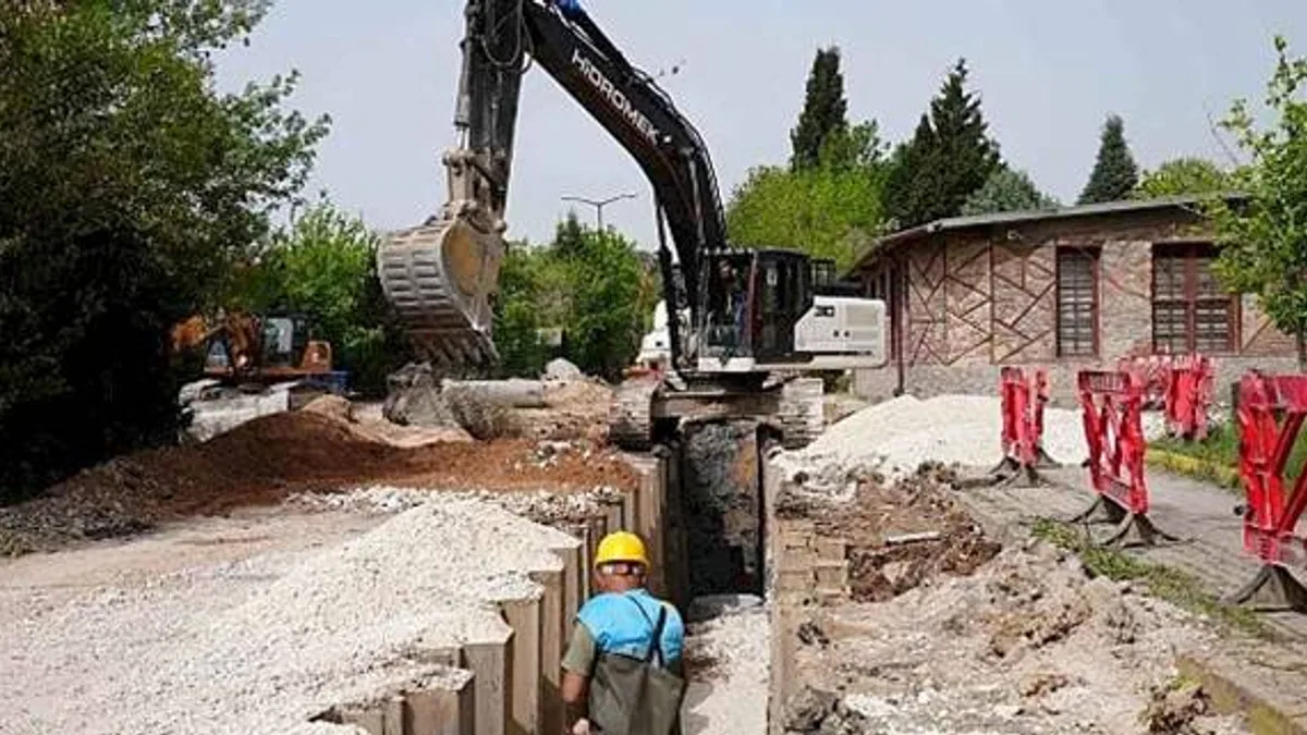 İSU'dan İzmit Millet Bahçesi İçin Modern Alatyapı