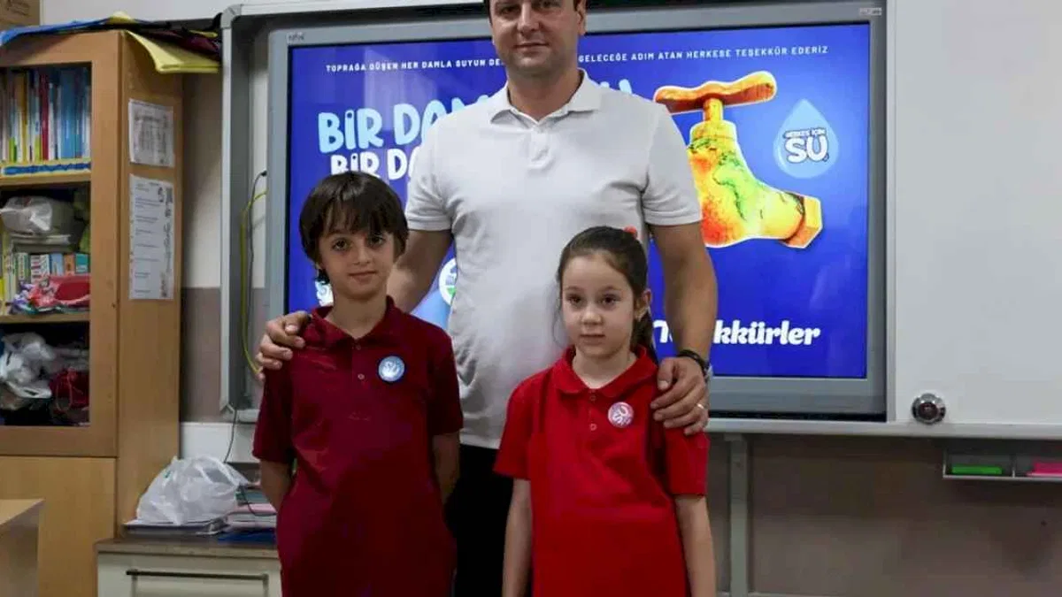 Sakaryalı minikler 'Su Müfettişi' oldu
