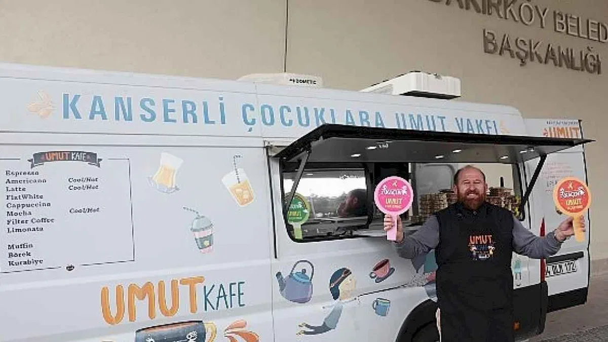 'Umut Kafe' Bakırköy'den kanserli çocukların hayatına dokunuyor