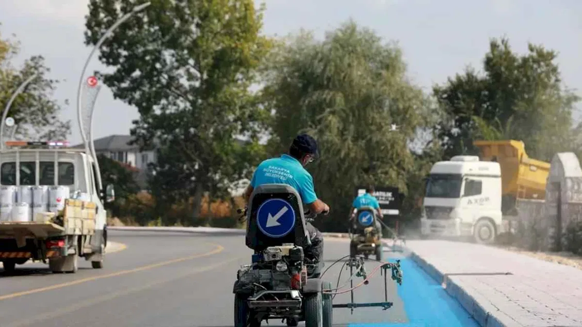 Sakarya Karacasu’ya 2 km'lik bisiklet yolu kazandırılıyor