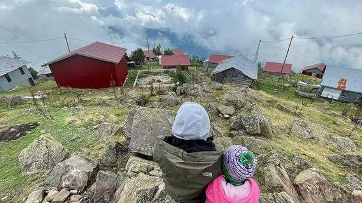 Sis altındaki Batı Karadeniz yaylaları sonbaharda da ziyaretçilerini ağırlıyor