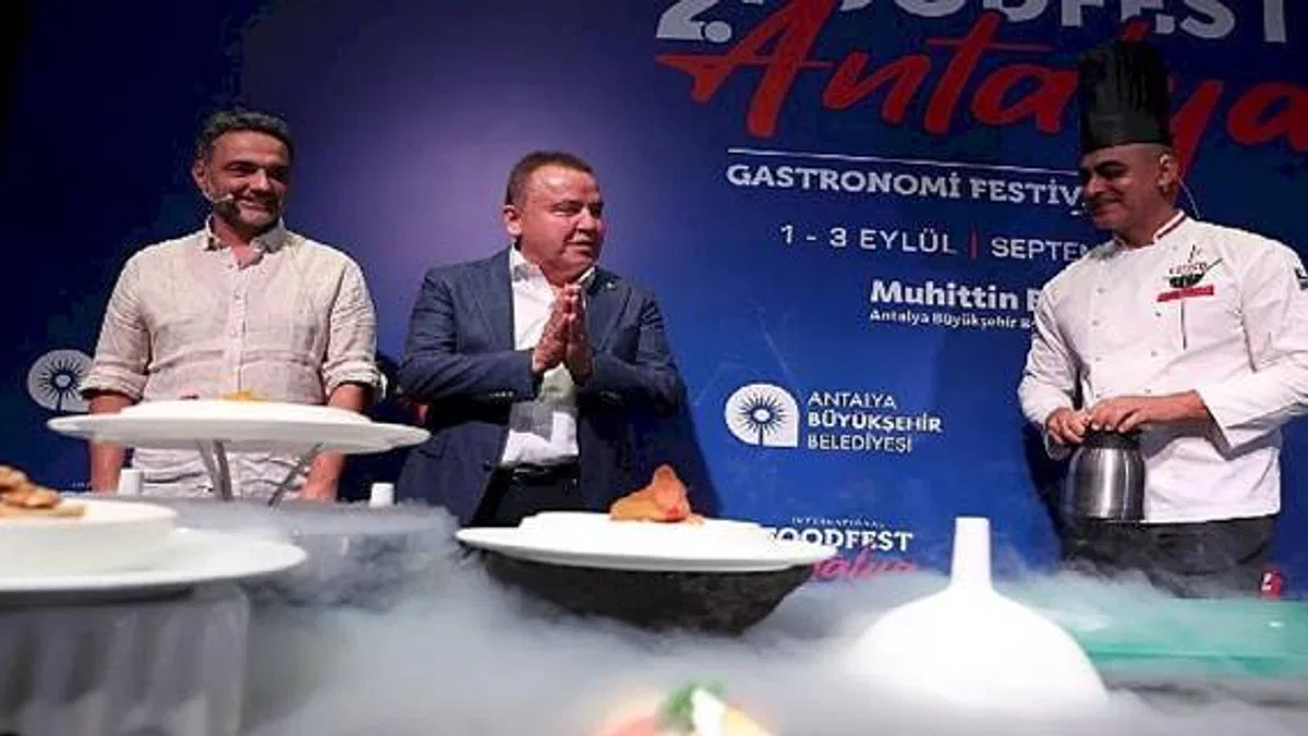 2. Foodfest Antalya Gastronomi Festivali 1-3 Eylül'de