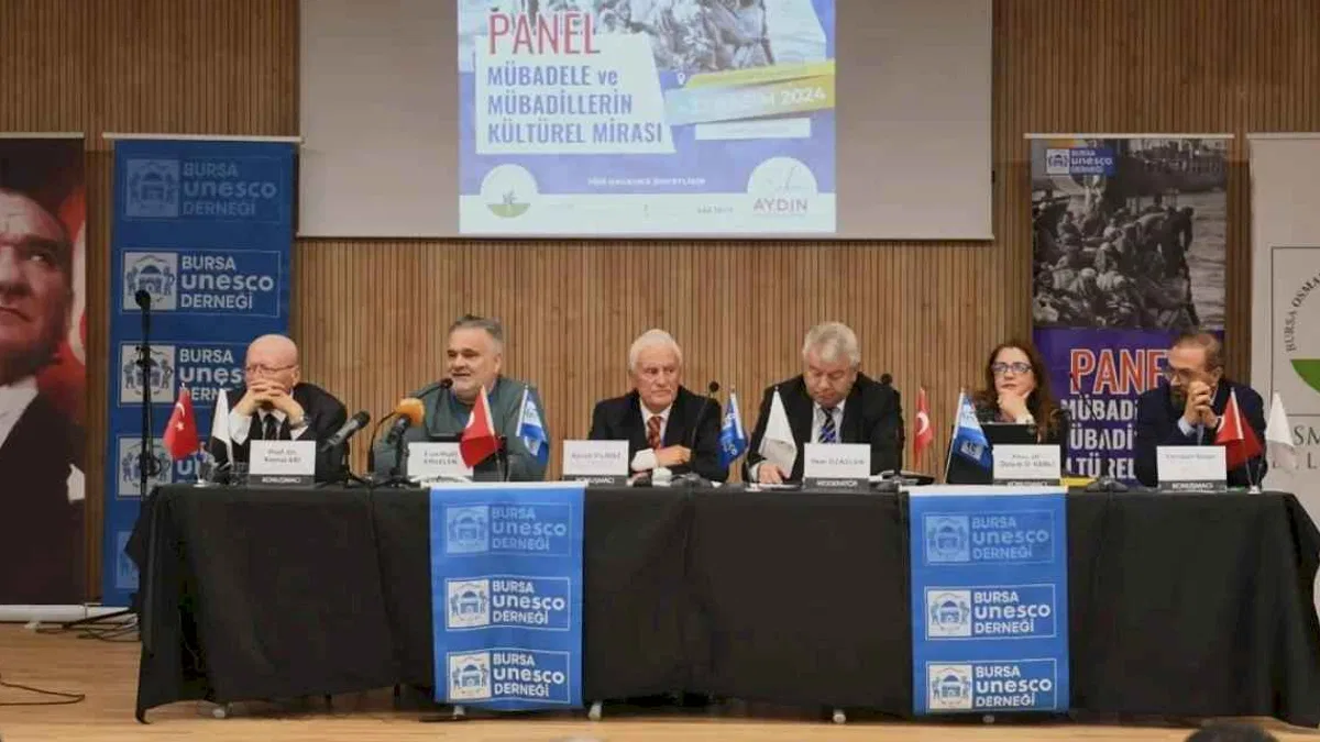 Mübadillerin kültürel mirası Bursa Osmangazi'de konuşuldu