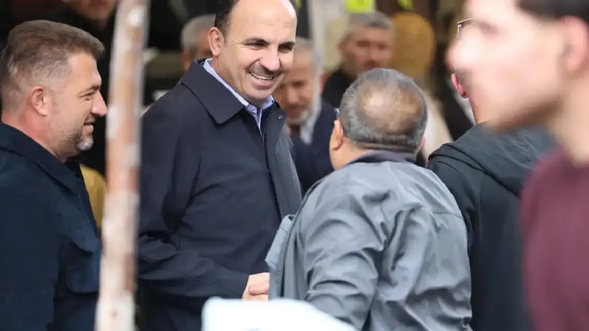 Konya'da Başkan Altay’dan esnafa bayram ziyareti