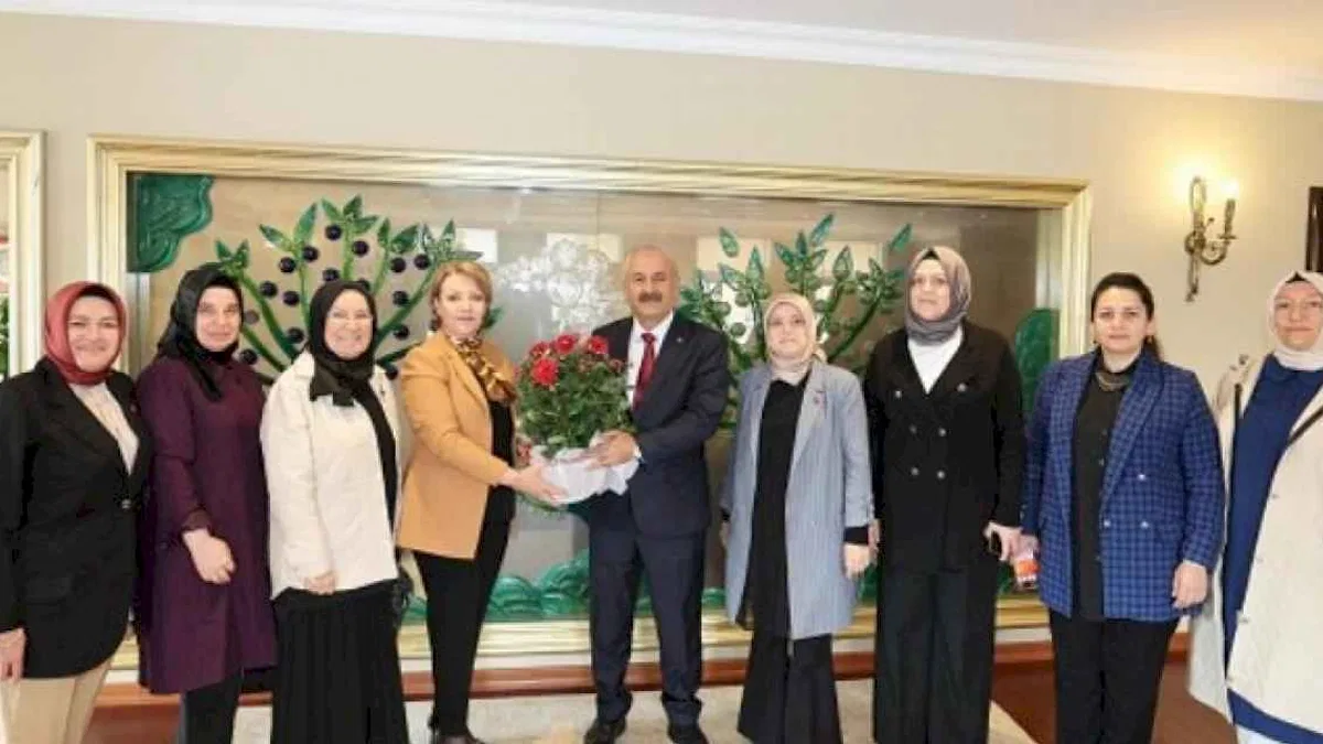 Başkan Büyükgöz’e AK Parti’den ziyaretler
