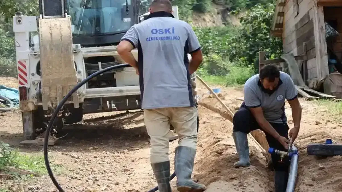 Ordu Gölköy İçyaka Mahallesi içme suyuna kavuşuyor