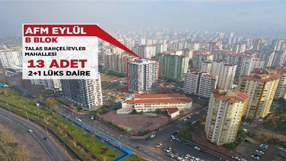 Kayseri Talas'ta kaçırılmayacak yatırım fırsatları