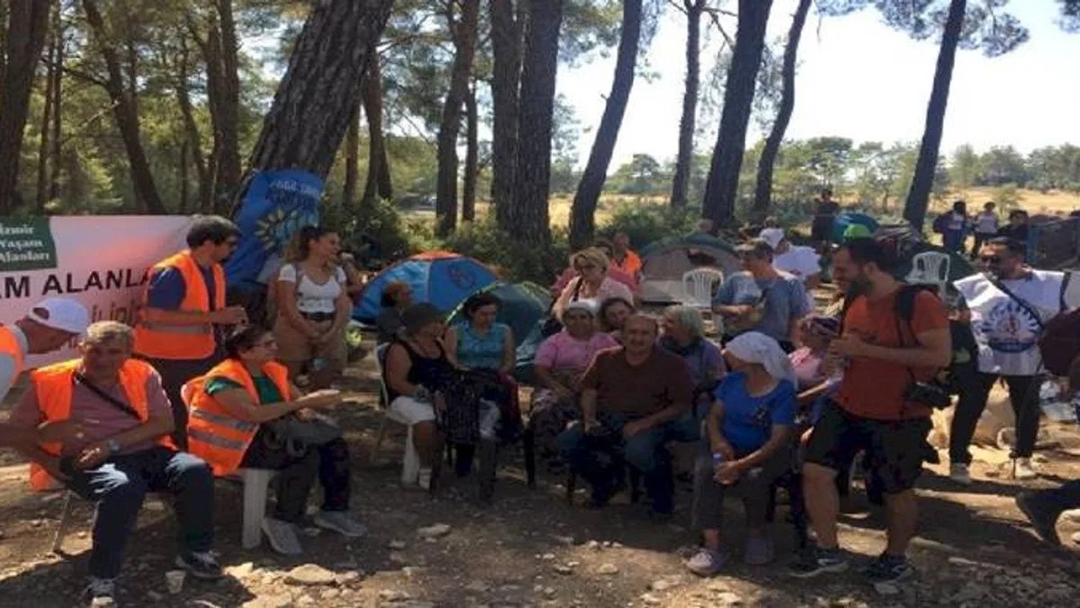 Akbelen direnişine Efes Selçuk'tan destek