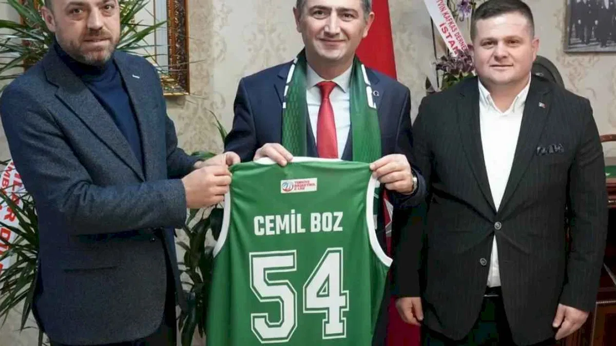 Sakarya Gençlik ve Spor'a atanan Boz'a sportif ziyaret