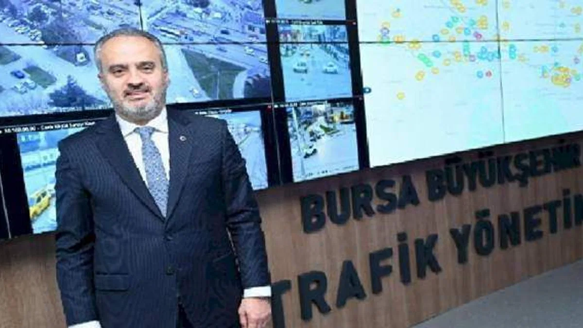 Bursa, trafik yönetiminde dünyada ilk oldu