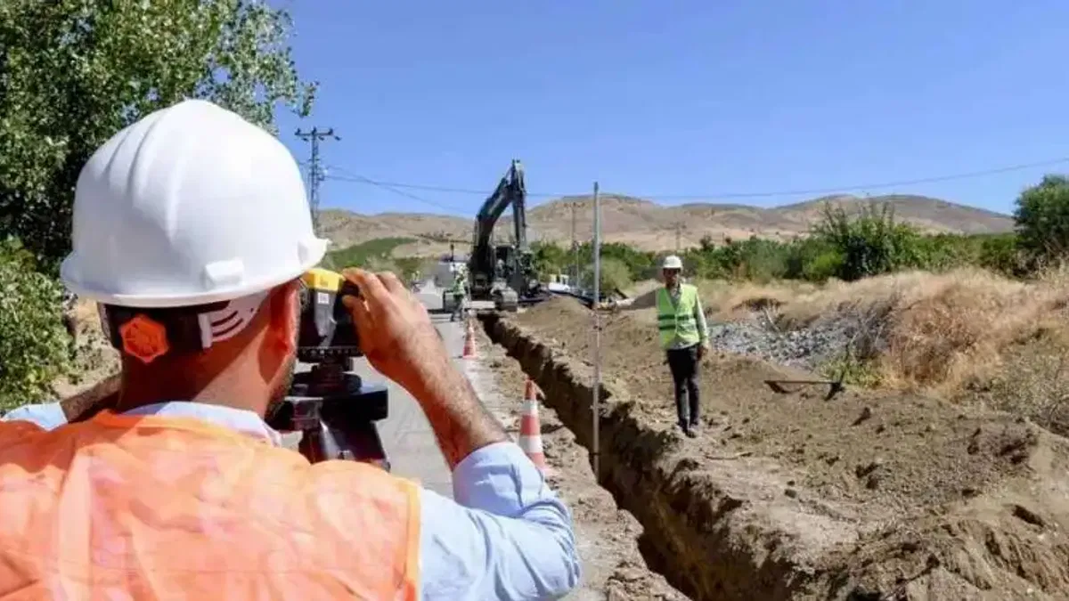 Malatya'da Hacıyusuflar'a yeni kanalizasyon hattı