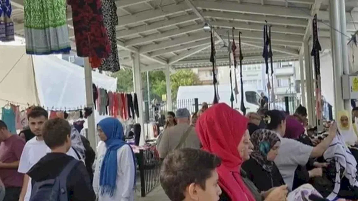 Bursalılar Gökdere Sosyete Pazarı’na akın ediyor