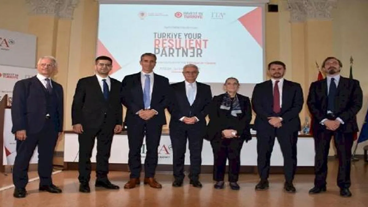'Türkiye Yüzyılı' yatırım resepsiyonu Milano'da gerçekleştirildi