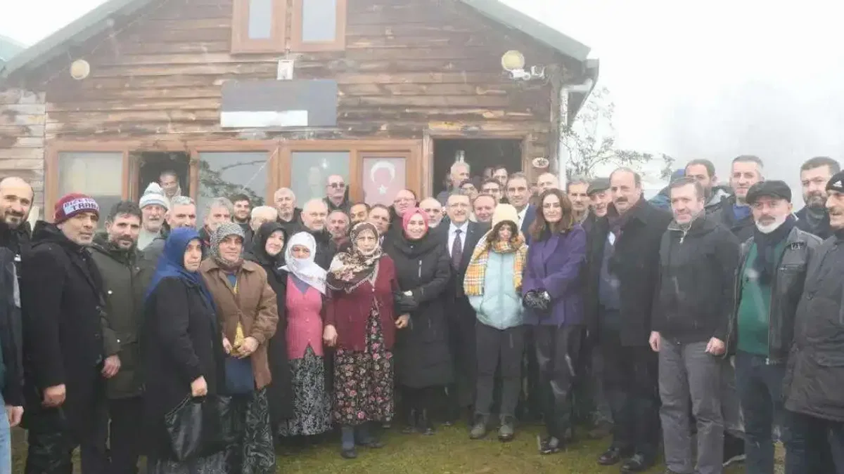 Başkan Genç'ten Özdil halkının mücadelesine destek