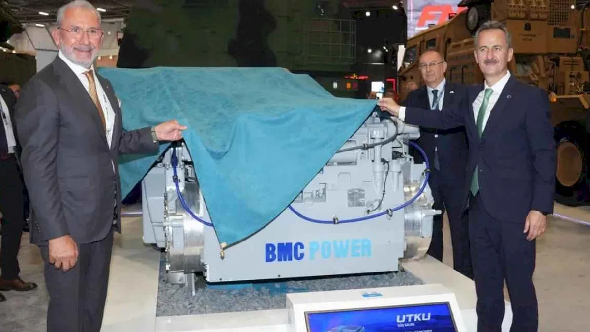 BMC yeni askeri araçlarıyla fuara damga vurdu
