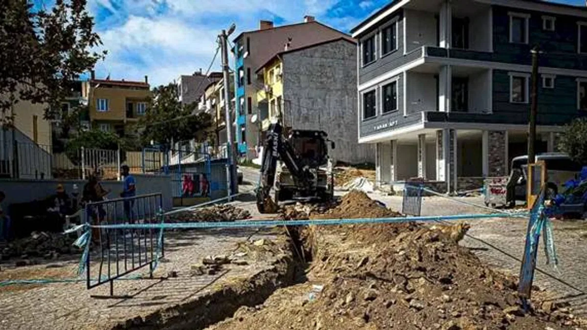 Balıkesir Ayvalık’ta yılların sorununa BASKİ’den kalıcı çözüm