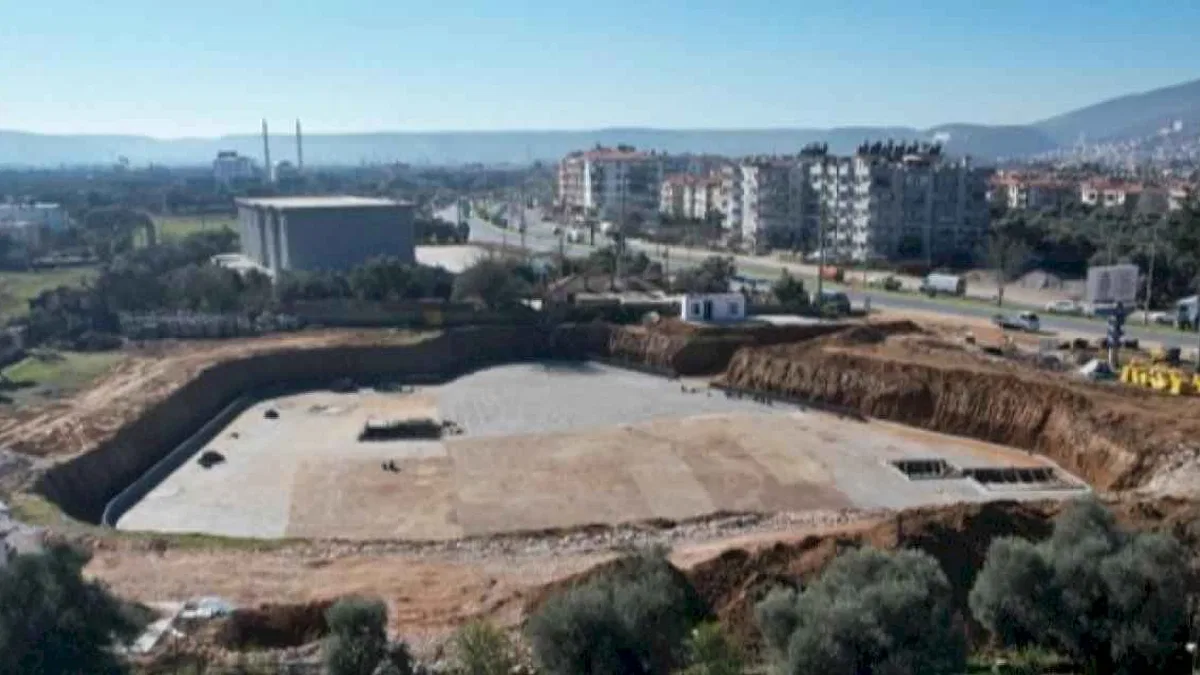 Milas Kültür Merkezi  inşaatı başladı