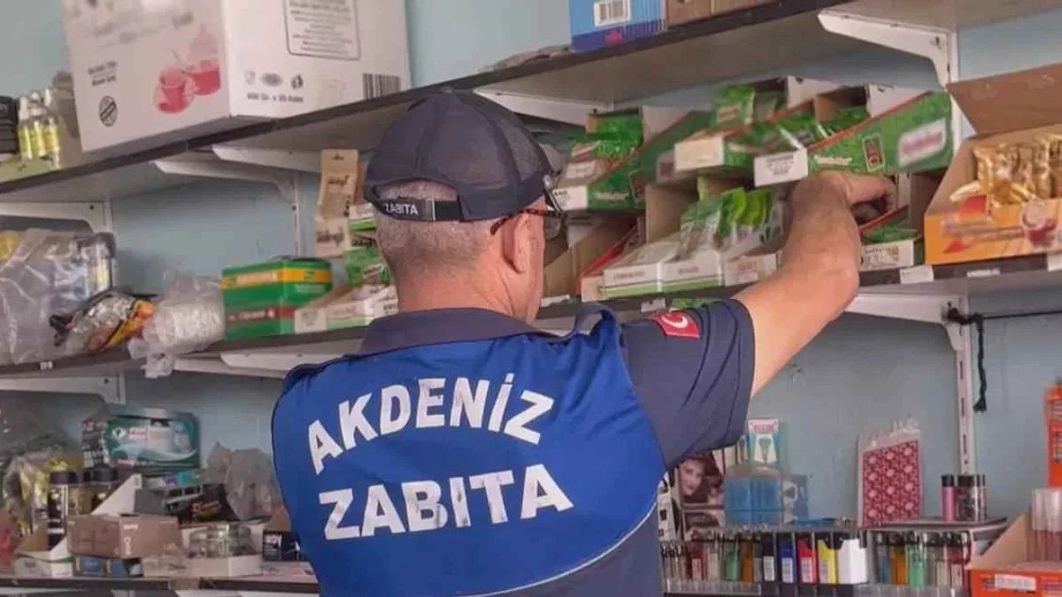 Akdeniz Zabıtası, Tarihi Geçmiş Gıdalar Ele Geçirdi