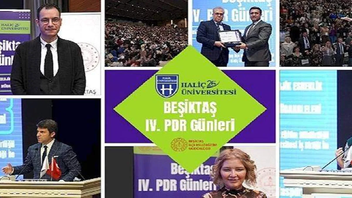Eğitim ve Akademi Dünyası Haliç Üniversitesi'nde Düzenlenen PDR Günlerinde Buluştu