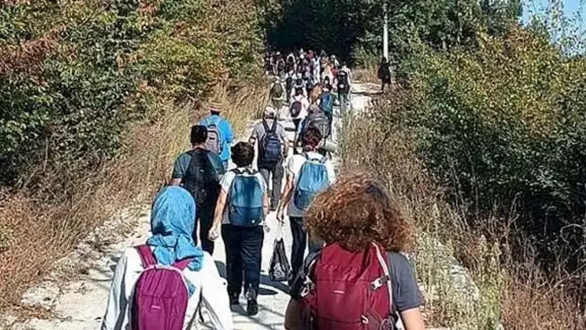 Nilüfer'de adımlar kalp sağlığı için atıldı