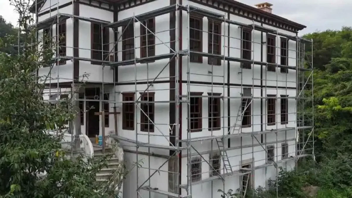 Ordu’da Çamaş’ın tarihi konağında sona gelindi