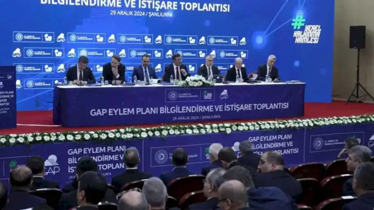 GAP Eylem Planı tanıtıldı