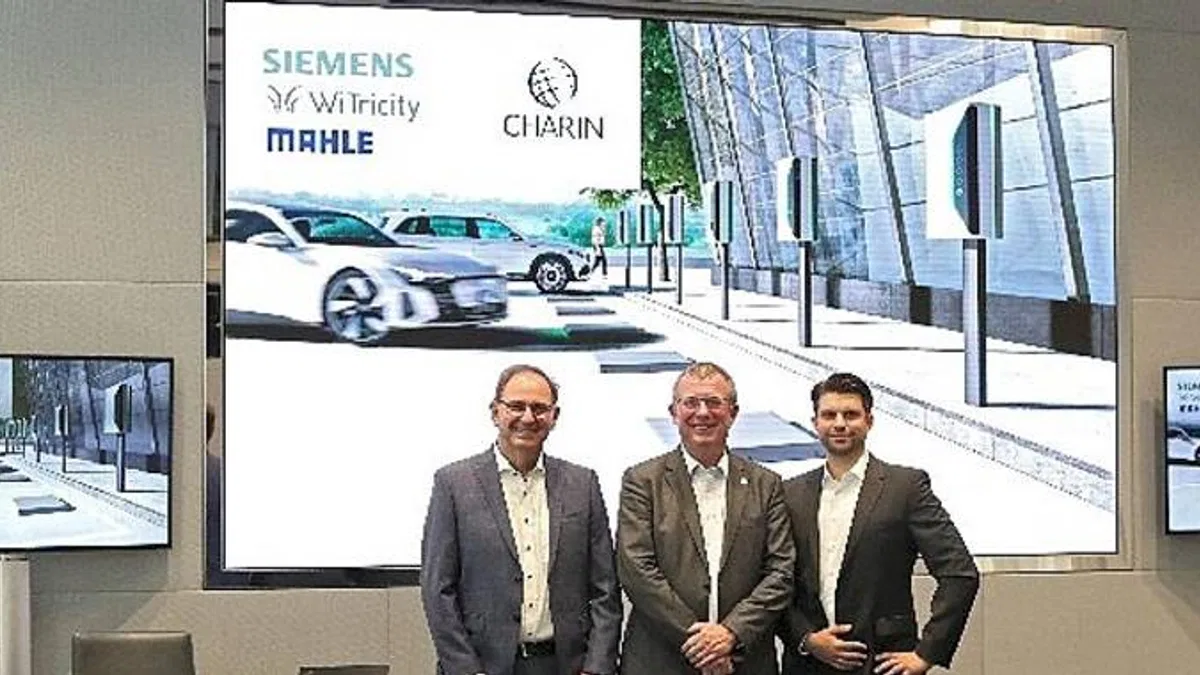 Siemens, Kablosuz Elektrikli Araç Şarj Alanında Bir Adım Daha Atıyor