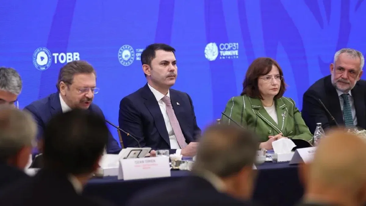 Bakan Kurum’dan COP31 vurgusu