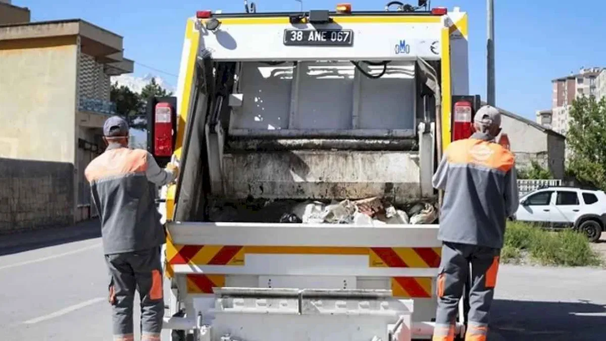 Kayseri Melikgazi'de her gün tertemiz mesai