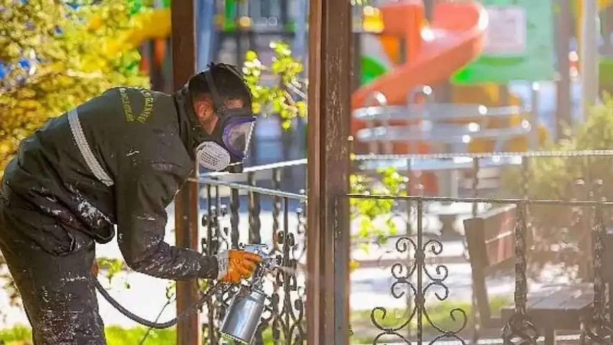 Keçiören'de Parklar Yenileniyor