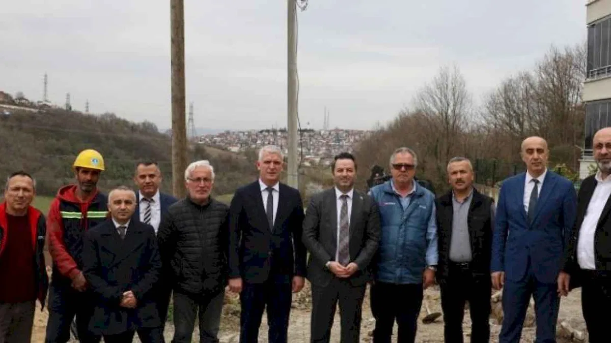 Sakarya'da güçlü altyapı çalışmalarına devam ediliyor