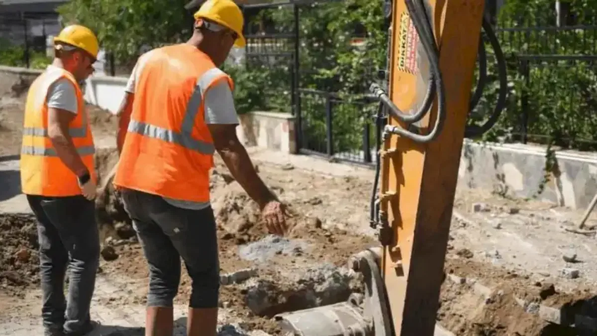 BASKİ’den Burhaniye’deki kanalizasyon sorununa köklü çözüm