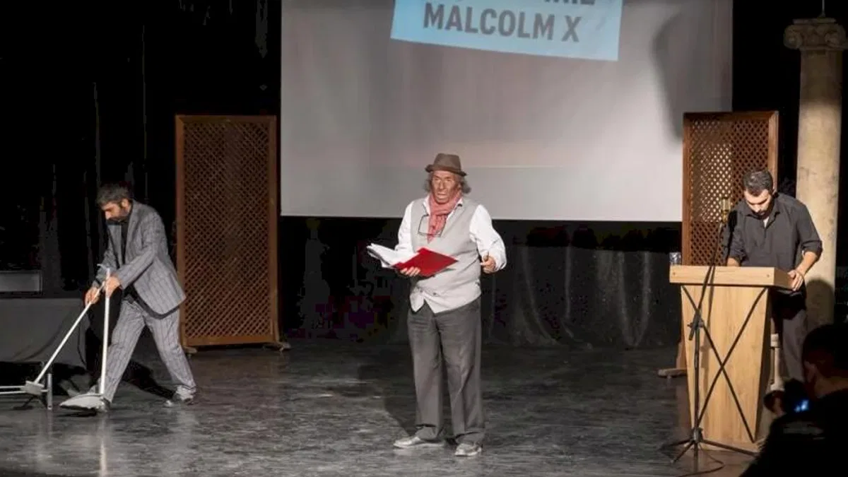 Malatya’da 'Malcolm X' oyunu izleyicilerden tam not aldı