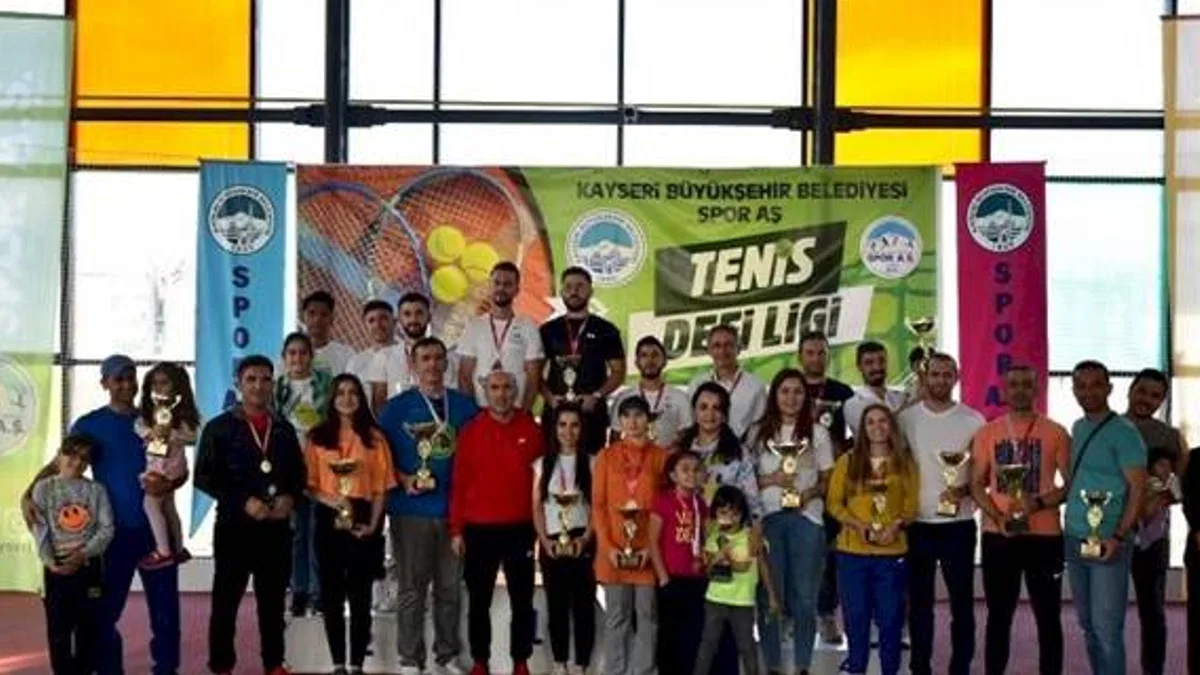 Kayseri'de Tenis Defi Ligi heyecanı