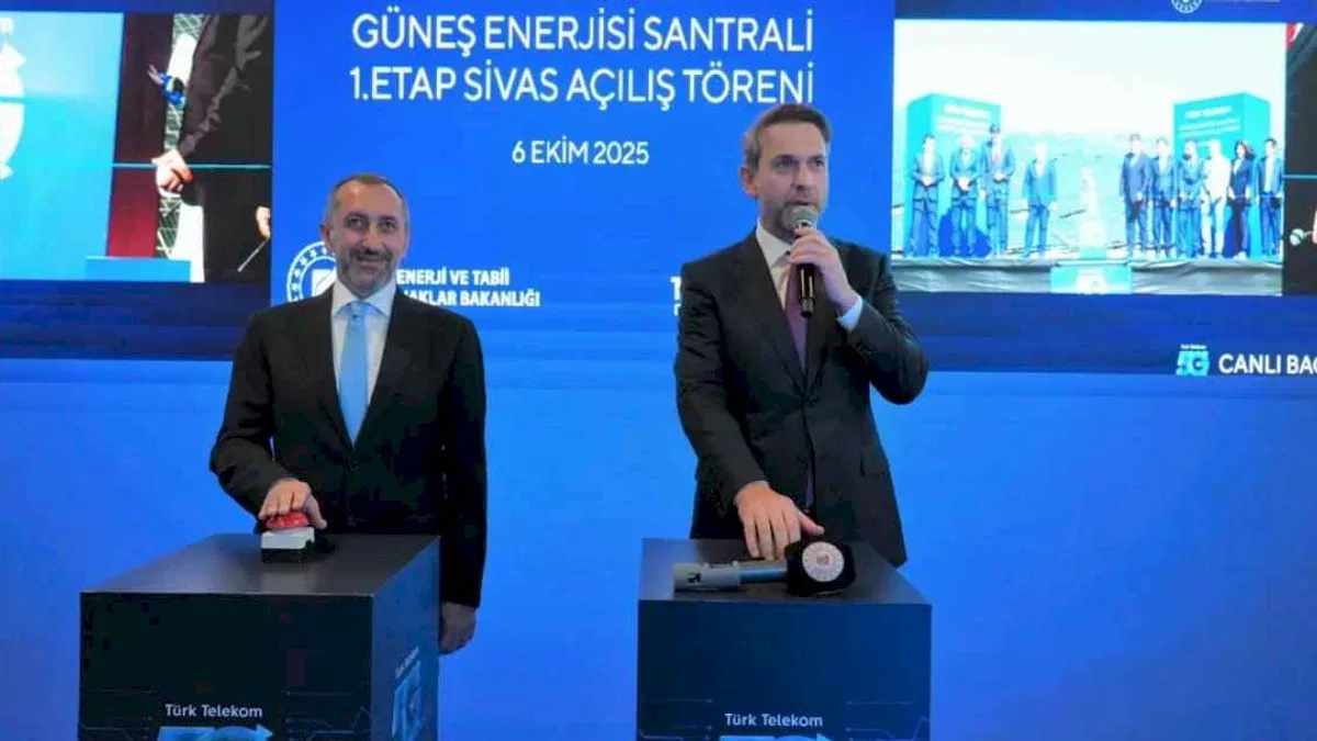 Türk Telekom Sivas’taki Dev GES yatırımını 5G ile İstanbul’dan Açtı