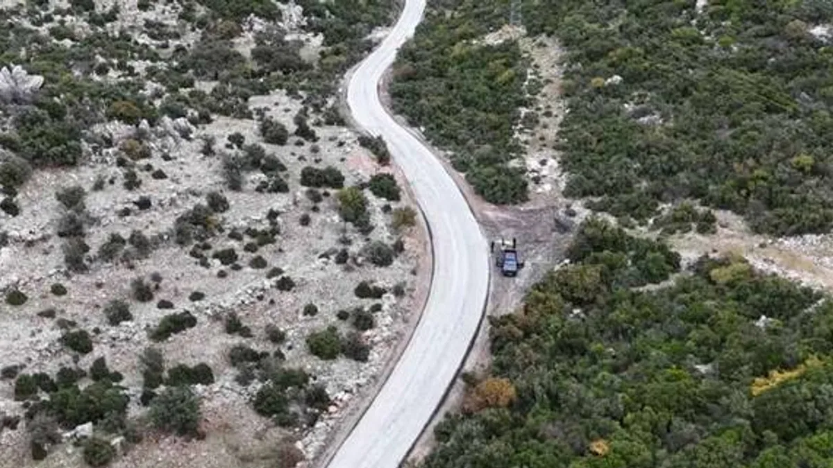Muğla’da yol yenileme tamamlandı