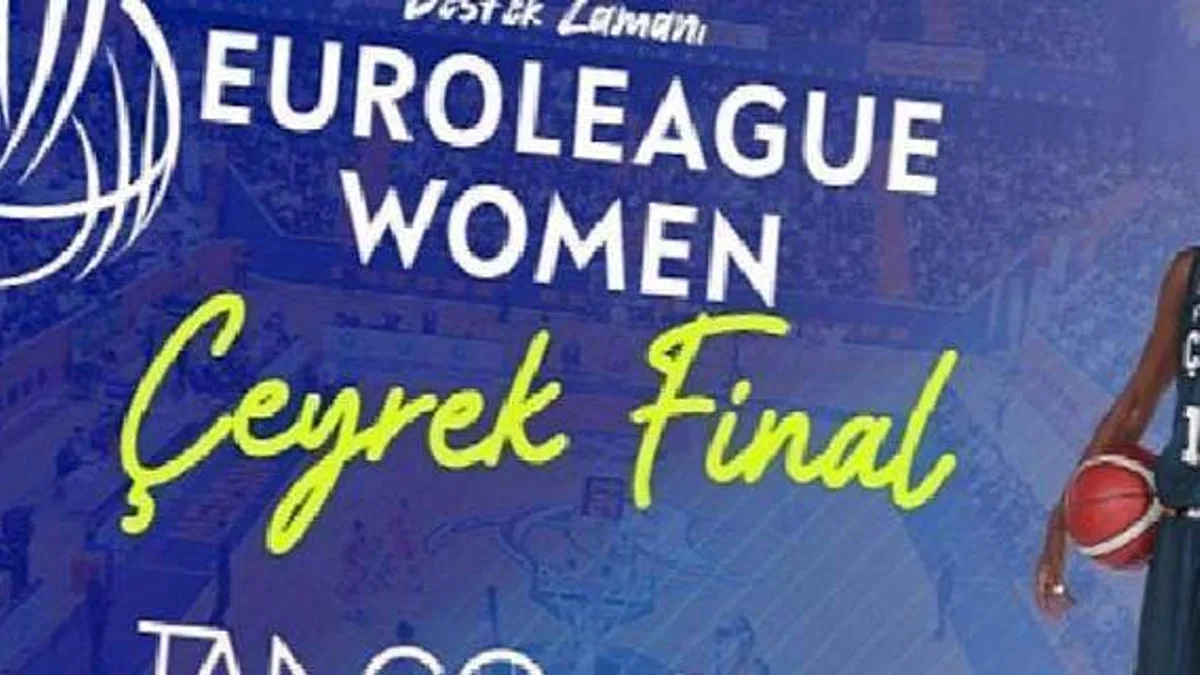 ÇBK Mersin Yenişehir Belediyesi Avrupa'da çeyrek final maçına çıkıyor