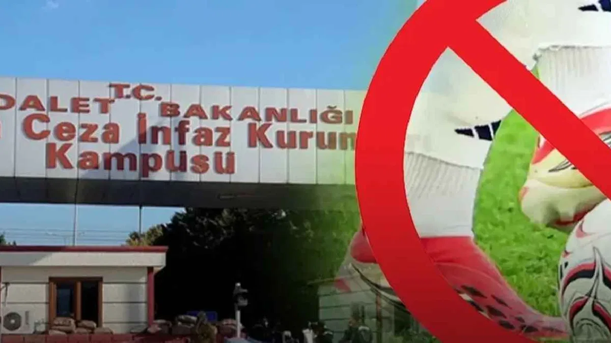Başsavcılıktan 'cezaevinde maç yasağı' iddiasına yanıt: Özel uygulama yok
