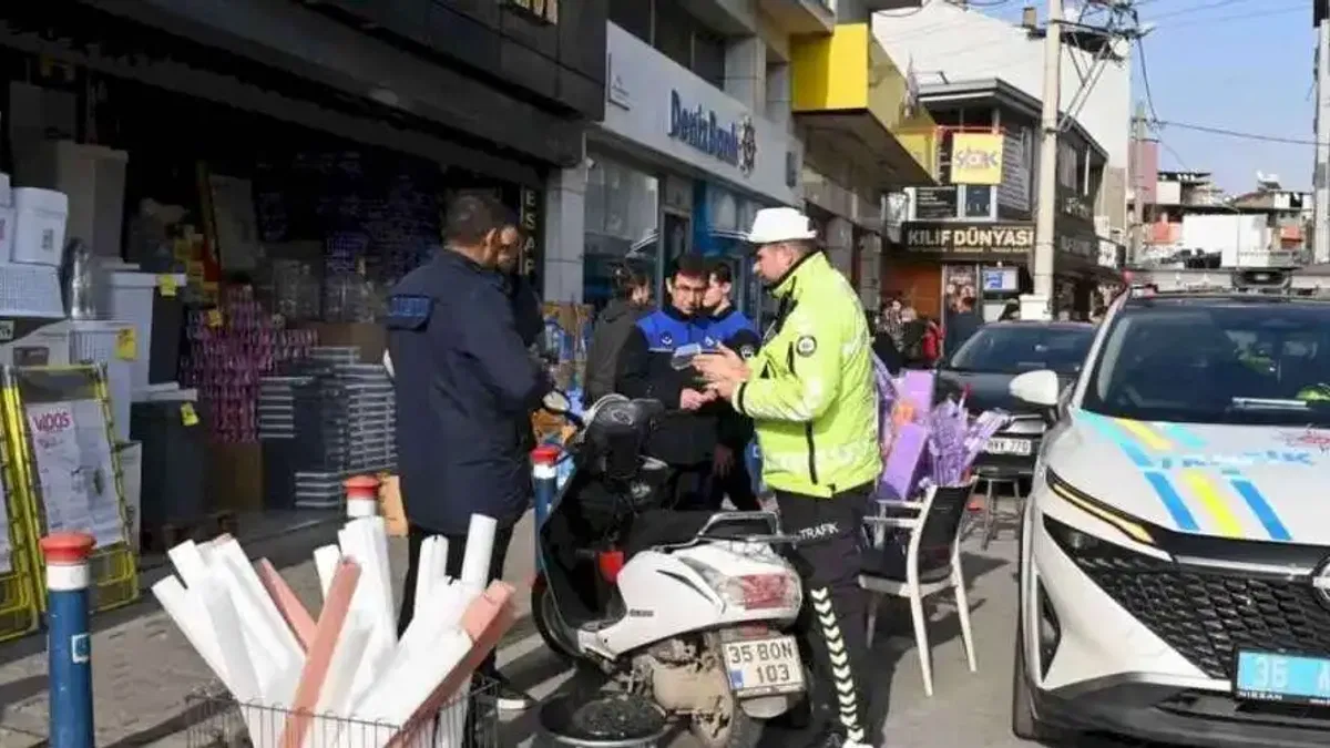 İzmir Karabağlar'da ikili denetim
