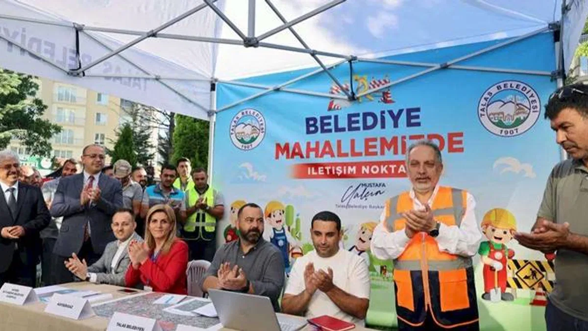Kayseri Talas mahalle mahalle dolaşıldı