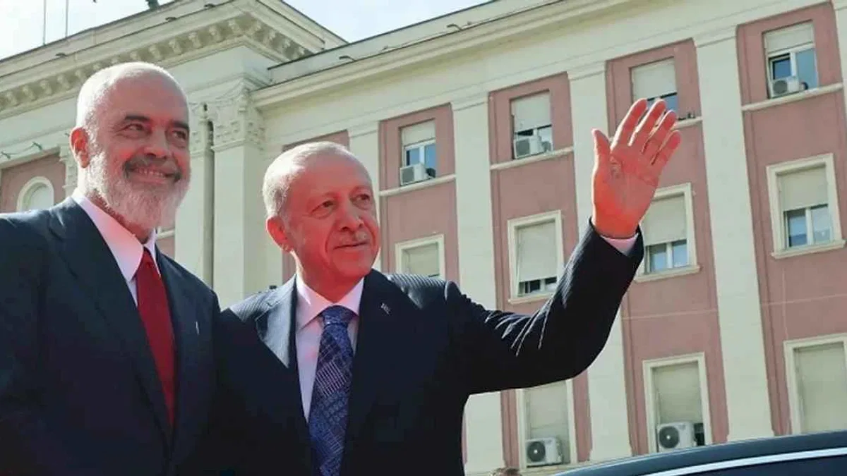 Cumhurbaşkanı Erdoğan, Rama ile buluştu