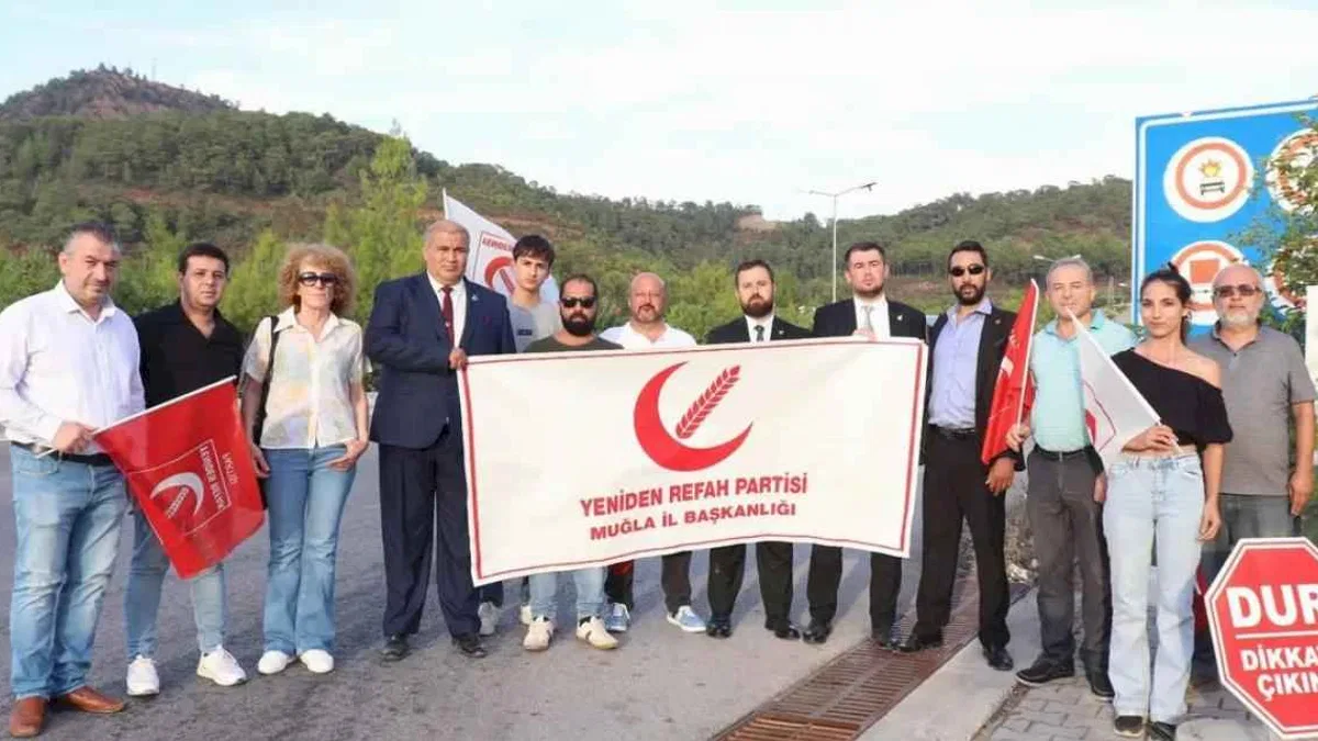 Yeniden Refah Muğla’dan Göcek Tüneli zamlarına tepki
