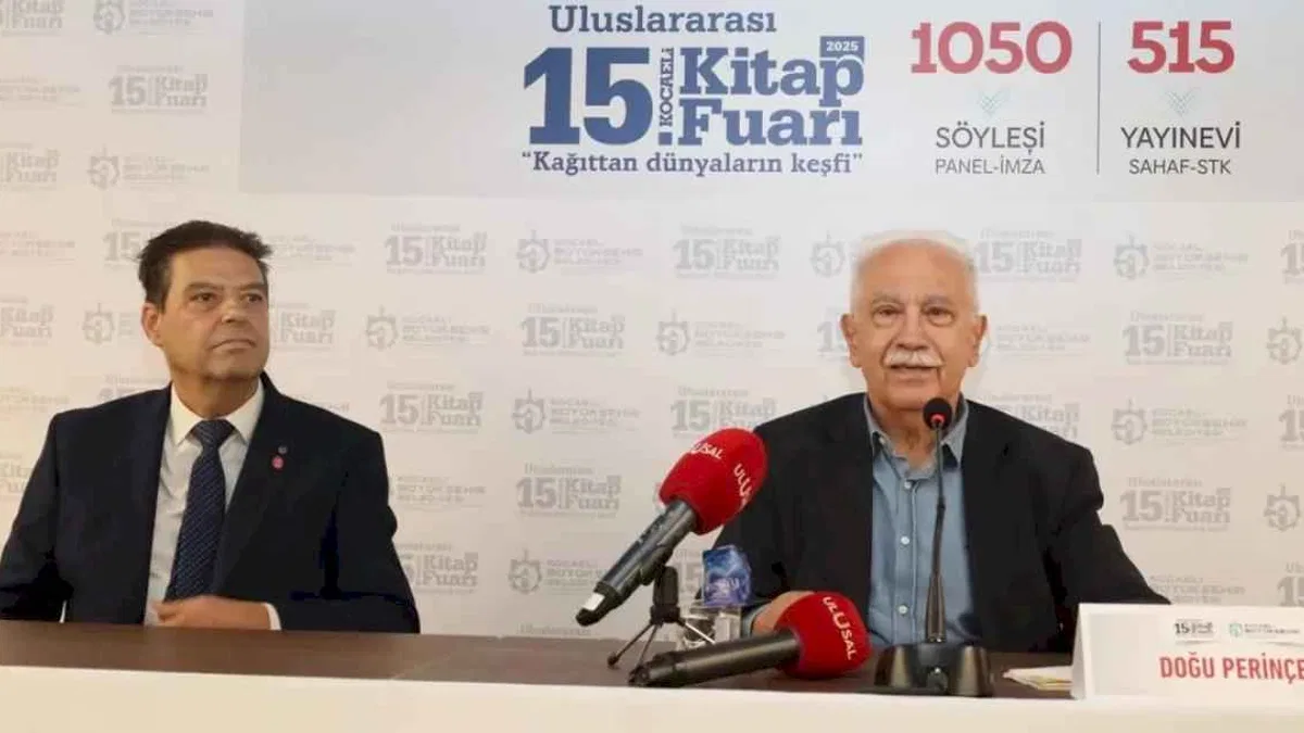 Perinçek, Kocaeli Kitap Fuarı’nda Asya çağını vurguladı