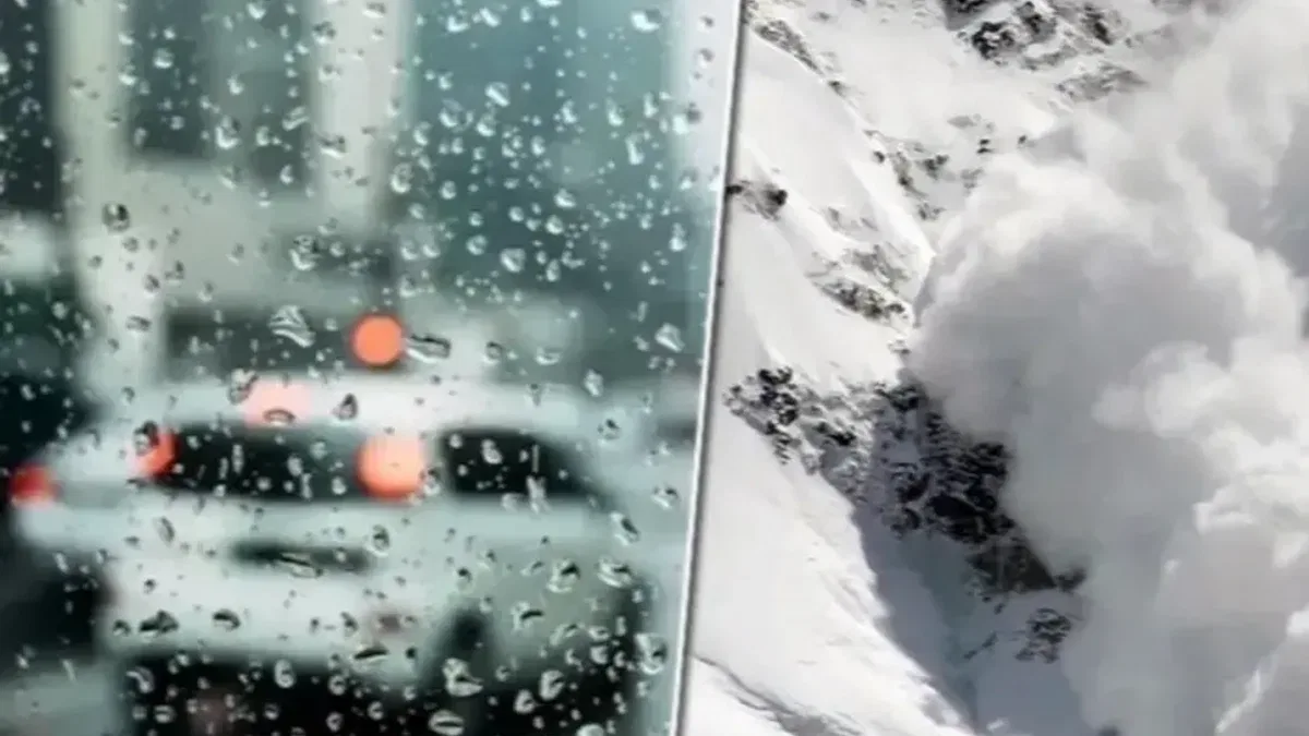 Meteoroloji’den kuvvetli yağış ve çığ uyarısı